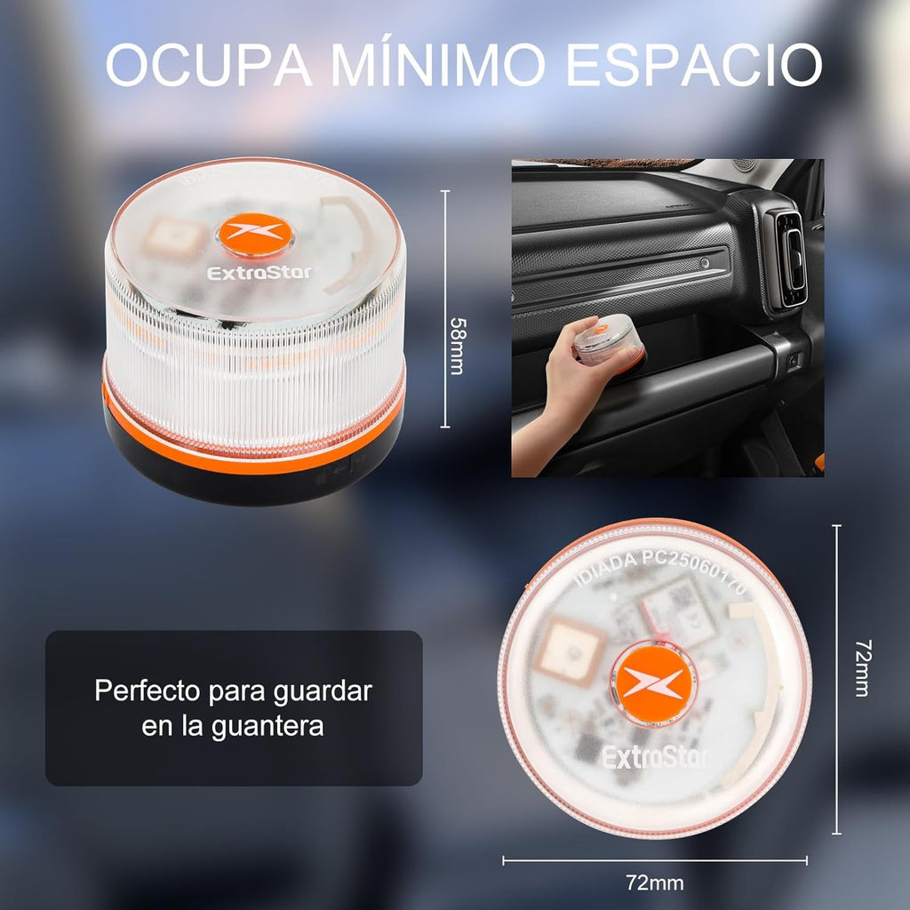 Baliza V16 Homologada DGT con Geolocalización 3.0